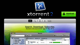 What Xtorrent.com website looked like in 2017 (6 years ago)