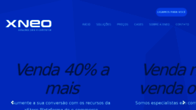 What Xneo.com.br website looked like in 2017 (6 years ago)