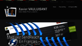 What Xavier-vauluisant.com website looked like in 2017 (6 years ago)