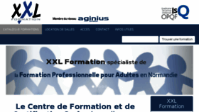 What Xxlformation.com website looked like in 2017 (6 years ago)
