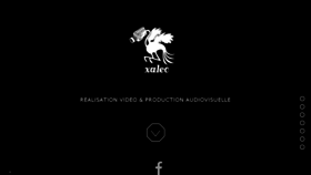 What Xaleo.fr website looked like in 2017 (8 years ago)