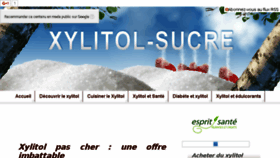 What Xylitol-sucre.org website looked like in 2017 (6 years ago)