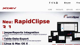 What Xdev-software.de website looked like in 2017 (8 years ago)