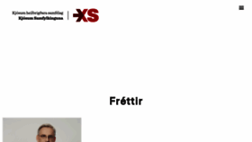 What Xs.is website looked like in 2017 (8 years ago)