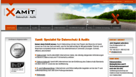 What Xamit-leistungen.de website looked like in 2017 (6 years ago)