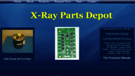 What Xraypartsdepot.com website looked like in 2017 (6 years ago)