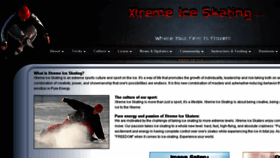What Xtremeiceskating.com website looked like in 2017 (6 years ago)