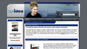 What Xpidea.com website looked like in 2017 (8 years ago)
