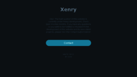 What Xenry.com website looked like in 2017 (6 years ago)