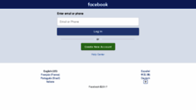What Xl.fb.me website looked like in 2017 (6 years ago)