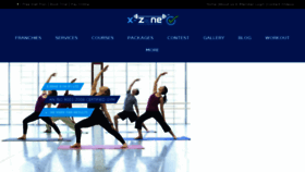 What Xzonegym.com website looked like in 2017 (6 years ago)
