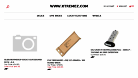 What Xtremez.com website looked like in 2017 (6 years ago)