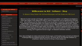 What Xls-software.de website looked like in 2017 (6 years ago)