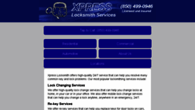 What Xpresslocksmithservice.com website looked like in 2017 (6 years ago)