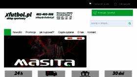 What Xfutbol.pl website looked like in 2018 (6 years ago)