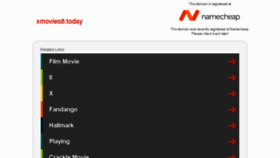 What Xmovies8.today website looked like in 2018 (6 years ago)