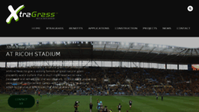 What Xtragrass-hybrid-turf.com website looked like in 2018 (6 years ago)
