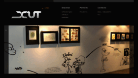What Xcut.pt website looked like in 2018 (6 years ago)