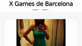 What Xgamesbarcelona.com website looked like in 2018 (6 years ago)