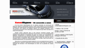 What Xenonhispano.com website looked like in 2018 (6 years ago)