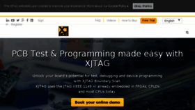 What Xjtag.com website looked like in 2018 (6 years ago)