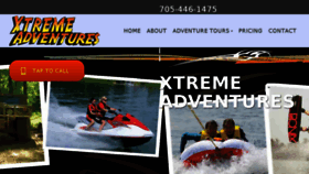 What Xtremeadventures.ca website looked like in 2018 (6 years ago)