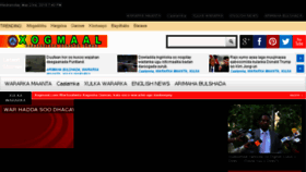 What Xogmaal.com website looked like in 2018 (5 years ago)
