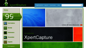 What Xpertcapture.com website looked like in 2018 (5 years ago)