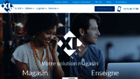 What Xlsoft.fr website looked like in 2018 (5 years ago)