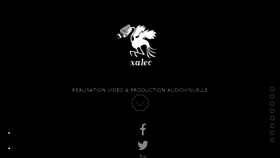 What Xaleo.fr website looked like in 2018 (7 years ago)