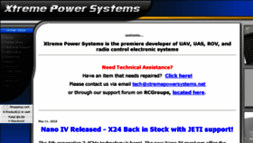 What Xtremepowersystems.net website looked like in 2018 (5 years ago)