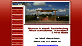 What Xanaduranchgetaway.com website looked like in 2018 (5 years ago)