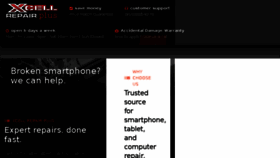 What Xcellrepairplus.com website looked like in 2018 (5 years ago)