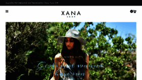 What Xanashop.com website looked like in 2018 (5 years ago)