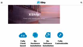 What Xship.in website looked like in 2018 (5 years ago)
