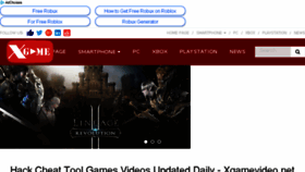 What Xgamevideo.net website looked like in 2018 (5 years ago)