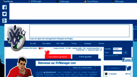 What Xvmanager.com website looked like in 2018 (5 years ago)