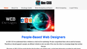 What Xeo-css.com website looked like in 2018 (5 years ago)