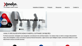 What Xanalys.com website looked like in 2018 (5 years ago)