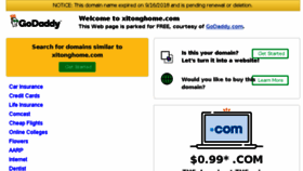 What Xitonghome.com website looked like in 2018 (5 years ago)