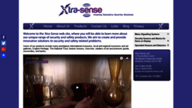 What Xtra-sense.co.uk website looked like in 2018 (5 years ago)