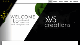 What Xvscreations.com website looked like in 2018 (5 years ago)