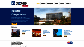 What Xcmg.cl website looked like in 2018 (5 years ago)
