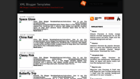 What Xmlbloggertemplates.blogspot.com.tr website looked like in 2018 (5 years ago)