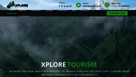 What Xploretourism.com website looked like in 2018 (5 years ago)