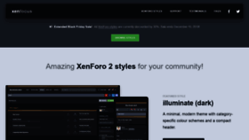 What Xenfocus.com website looked like in 2018 (5 years ago)