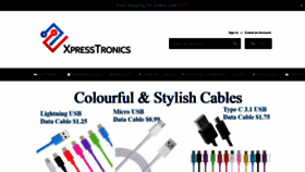 What Xpresstronics.ca website looked like in 2018 (7 years ago)