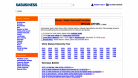 What Xabusiness.com website looked like in 2018 (5 years ago)