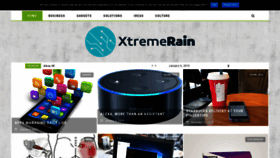 What Xtremerain.com website looked like in 2019 (5 years ago)
