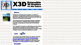 What X3dgraphics.com website looked like in 2019 (5 years ago)